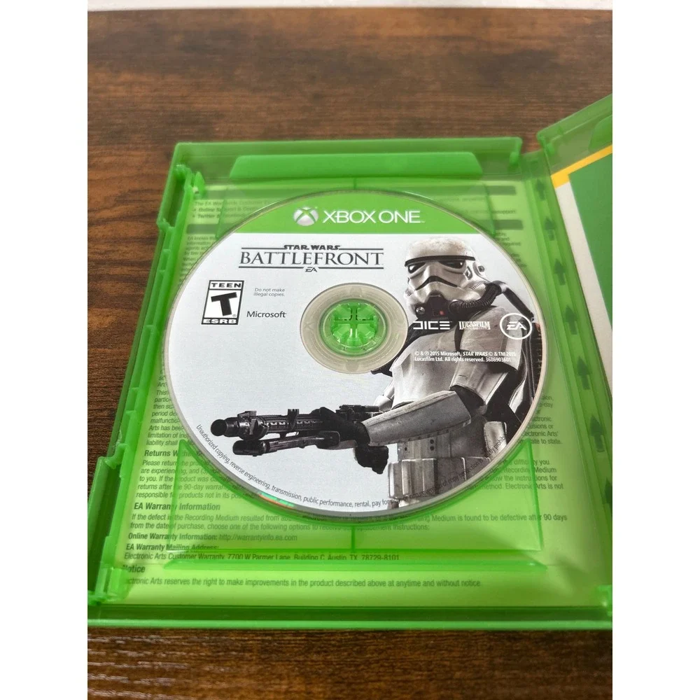 Star Wars Battlefront Microsoft Xbox One 2015 EA DICE Shooter Game Disc